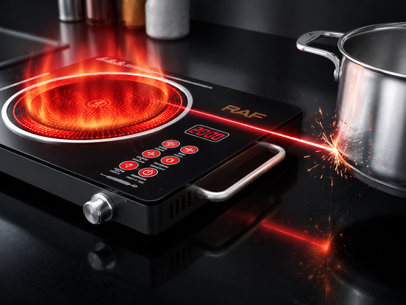 Инфракрасная настольная плита Infrared Cooker / Плита Infrared cooker R.8046 RAF 3500Вт | Зображення 3