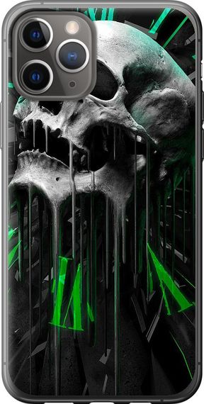 Чехол на iPhone 11 Pro Череп-часы "4100u-1788-17620"