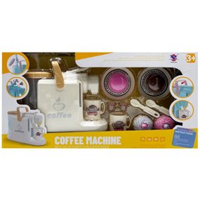 Детская бытовая техника "Кофемашина" XS-25097(White) световые и звуковые эффекты