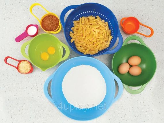 Набор мисок для приготовления пищи Joseph Joseph DUO из 8 предметов Джозеф Джозеф 40115 Оригинал | Зображення 6