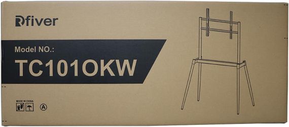 Кронштейн підлоговий для ТВ, Підлогова стійка для телевізора, Підставка під телевізор, Rfiver Wood | Зображення 3