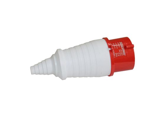 Вилка 015 переносна 3Р+РЕ+N 16А 380В IP44 Ny95500434 | Зображення 1