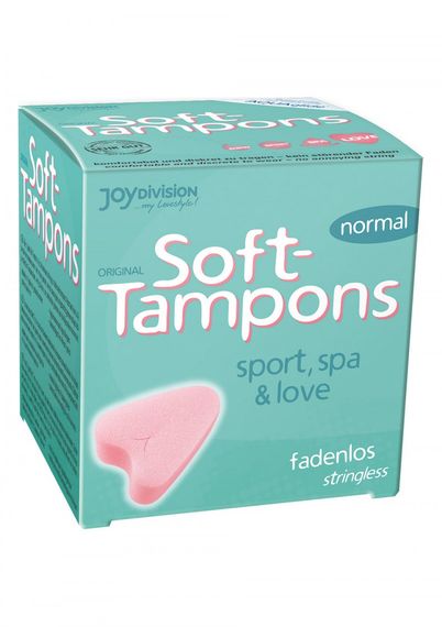 Тампони Soft-Tampons normal, Box of 3 (OE) sexstyle