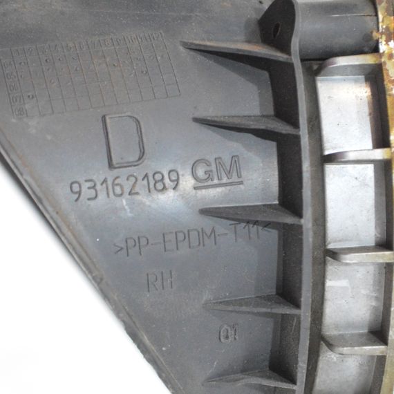 Решітка протитуманної фари права Opel Tigra B 2004-2009 Рамка фари птф права Опель Тигра Б 93162189 | Зображення 3