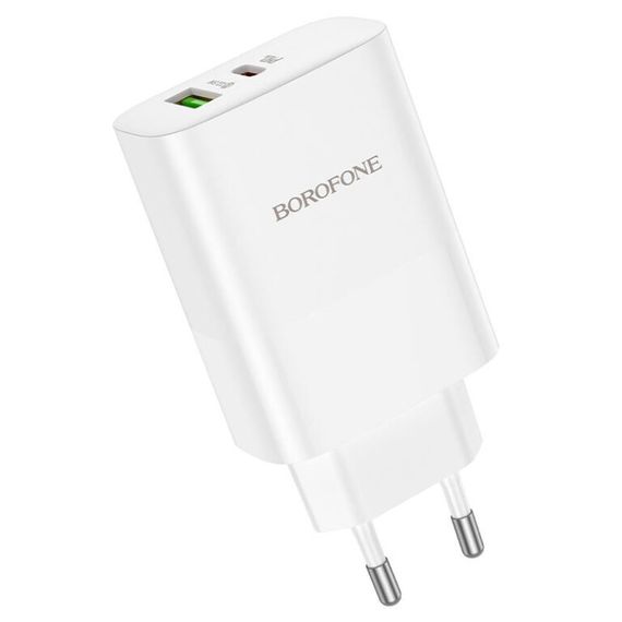 МЗП Borofone BN10 Sunlight PD65W (1USB-A/1C) White | Зображення 4