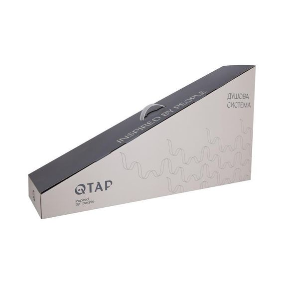 Душова система універсальна Qtap Plava на три споживачі (з виливом) QT1004CRM Chrome | Зображення 7