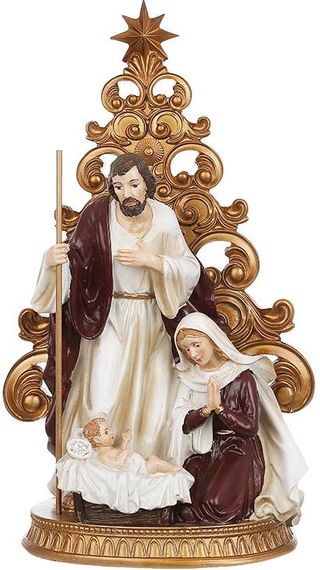 Композиція "Різдвяний Вертеп" статуетка 18х10х28см, полістоун