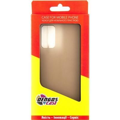 Чехол для мобильного телефона Dengos Matte POCO M3 (black) (DG-TPU-MATT-70) - Топ Продаж! | Зображення 1