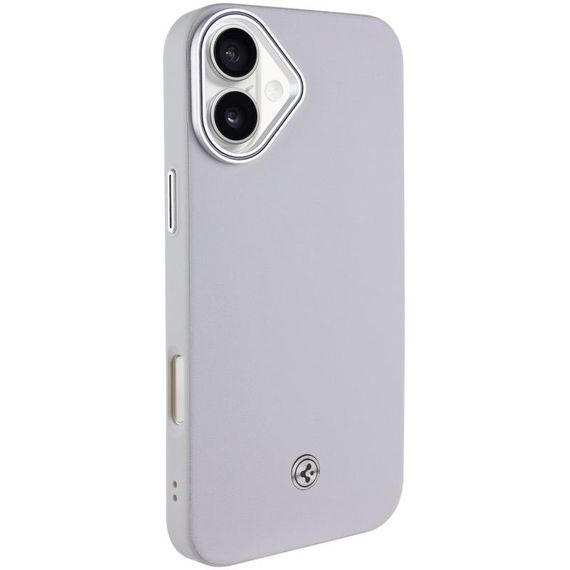 Чохол SGP PC+Leather with MagSafe для Apple iPhone 16 (6.1") Grey