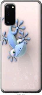 Чехол на Samsung Galaxy S20 Геккончик из пластика FCh_022347