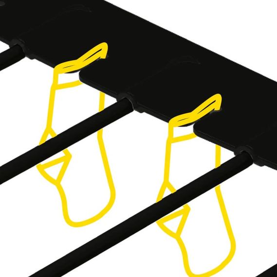 Сушарка для білизни підлогова Casa Si Poseidon Super 20m Black (CS92254C04H) | Зображення 3