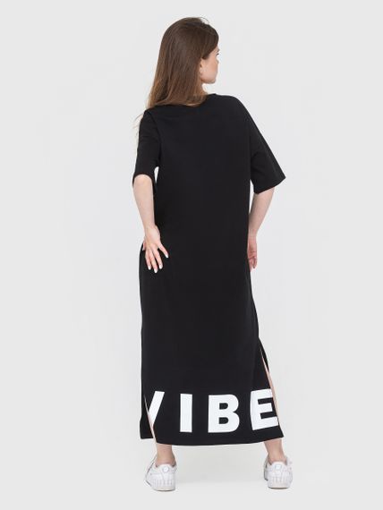 Сукня для жінок довга з коротким рукавом літня, XL | Зображення 1