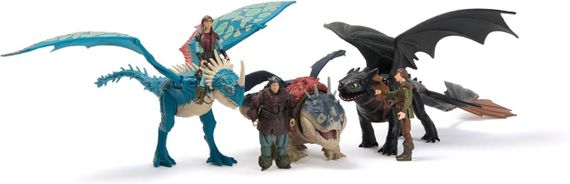 Ігровий набір Dreamworks Dragons Як приборкати дракона Дракон Сарделька та вершник Рибоніг | Зображення 7