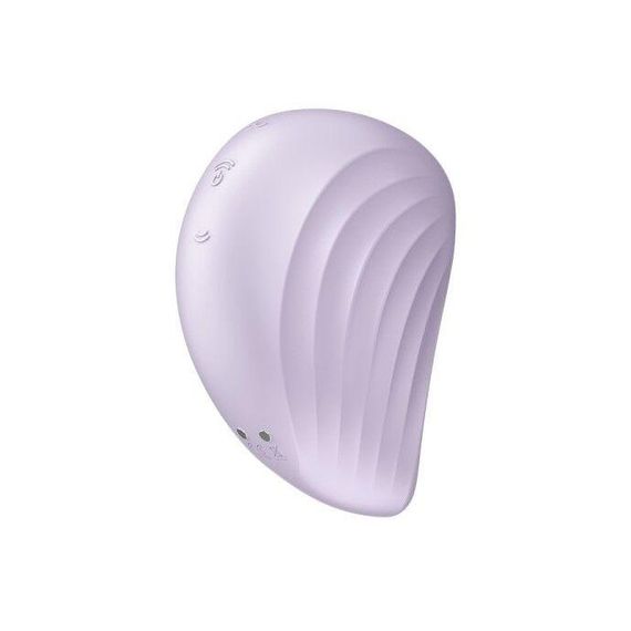Вакуумний кліторальний стимулятор з вібрацією Satisfyer Pearl Diver, Фіолетовий – Інноваційна насолода для найвищих відчуттів | Зображення 4