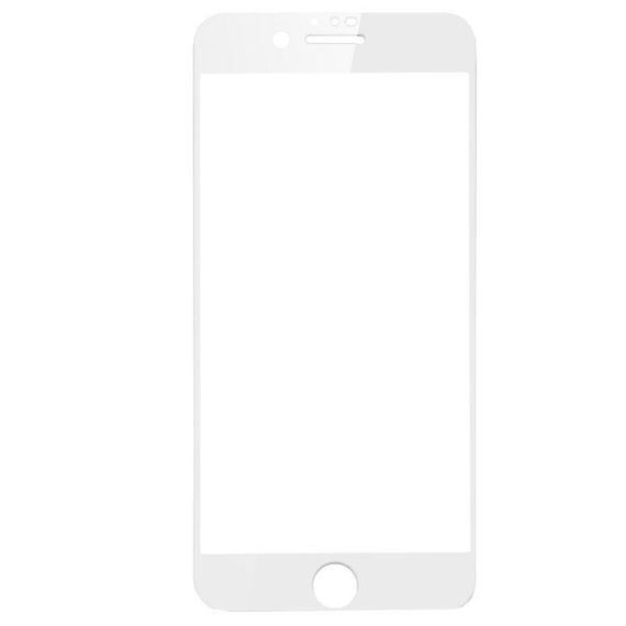 Захисне скло Full Glue Matte для Apple iPhone 6 / Apple iPhone 6s - White | Зображення 1
