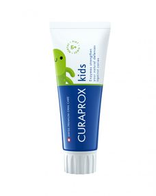 Дитяча зубна паста Curaprox TPkids1450M (60 ml) з ніжним м’ятним смаком. З фтором 1450ppm. Для дітей віком від 6-ти років.