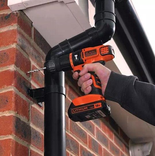 Акумуляторний дриль-шурупокрут Black&Decker без АКБ та ЗП BDCH188N | Зображення 3