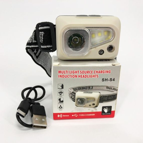 Налобний ліхтар SH-S4-XPE+3SMD, Ліхтар для голови зі світлодіодами Потужний на голову CT-56 | Зображення 4