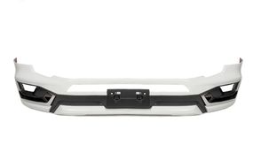 Накладка на передній бампер VXR Білий колір для Toyota Land Cruiser 300 2021- рр