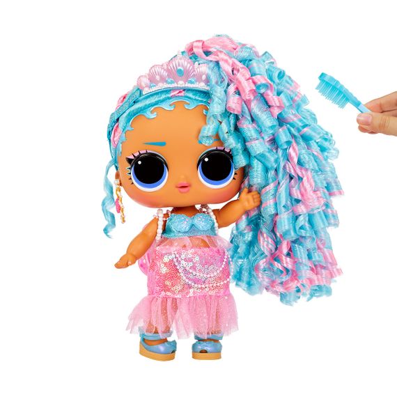 Королева Сплеск Big Baby Hair Hair Hair ігровий набір мегаляльки ЛОЛ | Зображення 4