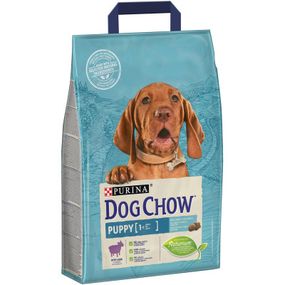 Сухой корм для собак Purina Dog Chow Puppy Lamb со вкусом ягненка 2.5 кг (7613034488657)