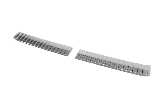 Накладка на задній поріг Carmos (2 шт, нерж.) для Skoda Kamiq 2019- рр | Зображення 1