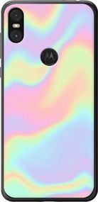 Чехол на Motorola One пастель "3855u-1589-17620"