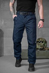 Тактические штаны  рипстоп pyramid дснс  синие  ВТ5059