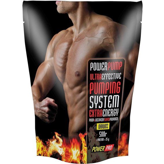 Комплекс до тренування Power Pro Pumping System Extra Energy 500 g /20 servings/ Дюшес