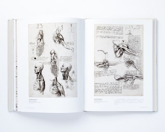 Книга великие художники наброски, эскизы знаковых работ Леонардо да Винчи Leonardo Da Vinci | Зображення 8