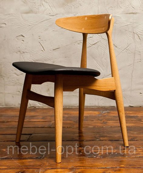 Стілець CH33 chair дерев'яний з масиву бука, дизайн Hans J. Wegner, можливість тонування під замовлення