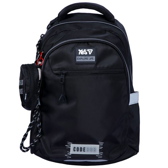 Шкільний рюкзак YES ТS-54M Code Hub 550331 15.9 л | Зображення 1
