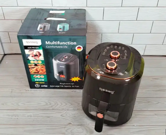 Фритюрница Rainberg RB-2242 6л 3800W | Зображення 1