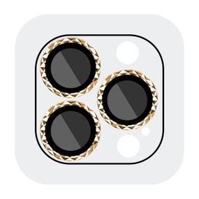 Захисне скло Metal Shine на камеру (в упак.) для Apple iPhone 15 Pro (6.1") / 15 Pro Max (6.7")