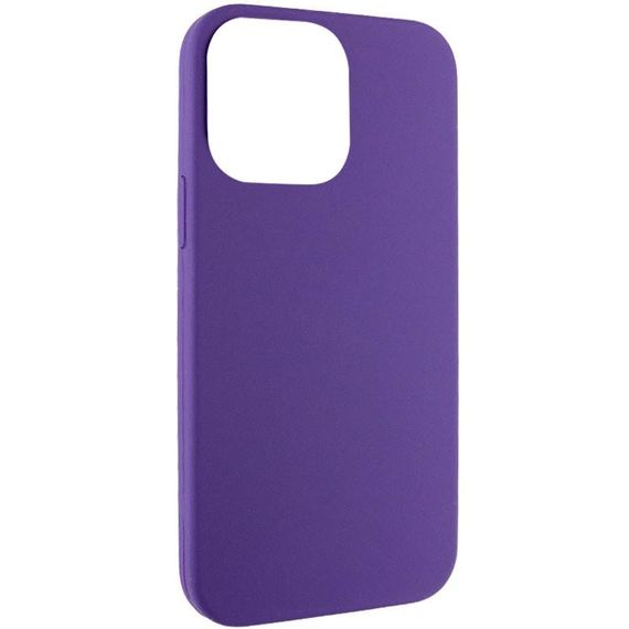 Чехол Silicone Case Full Protective (AA) NO LOGO для Apple iPhone 16 (6.1") Фиолетовый / Amethyst | Зображення 1