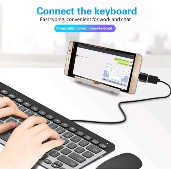 Універсальний адаптер Type-C до USB, для планшетів, ПК, телефонів | Зображення 9