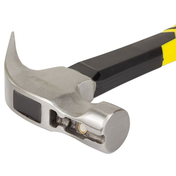 Молоток-цвяходер Sigma 450г фібергласова ручка (магніт) 4315011 | Зображення 2