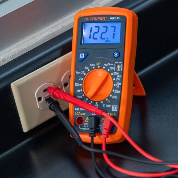 Мультиметр-тестер Truper MUT-33 Comfort 200mV-500V | Зображення 3