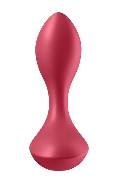 Анатомічна анальна пробка із вібрацією Satisfyer Backdoor Lover червона Sex Aura | Зображення 3