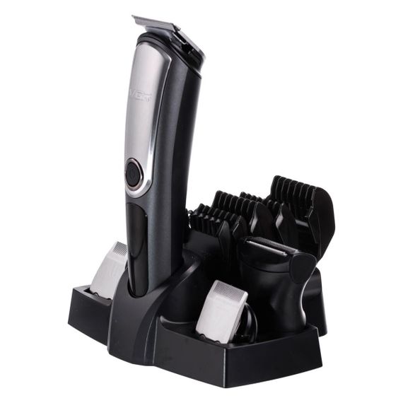 Набор для стрижки волос 5 в 1 машинка, триммер и бритва VVGR V-105 | Зображення 3