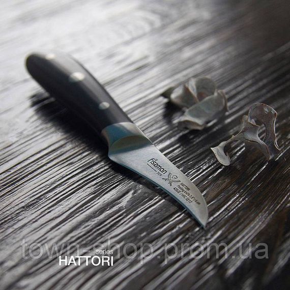 Нож для чистки овощей Fissman Hattori 6см из нержавеющей стали FN-2529 | Зображення 4