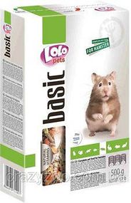 Повнораціонний корм для хом'яків Lolo Pets Basic 500 г LO-71100