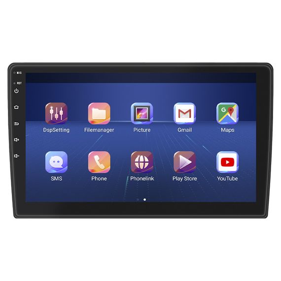 Штатная магнитола Lesko для Chrysler Aspen  2006-2008 экран 9" 4/32Gb 4G Wi-Fi GPS Top | Зображення 1