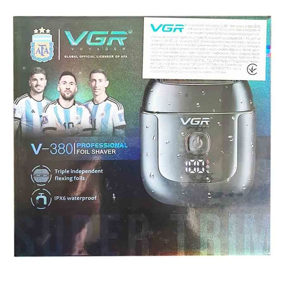 Електробритва VGR V-380 BLACK чорна | Зображення 1