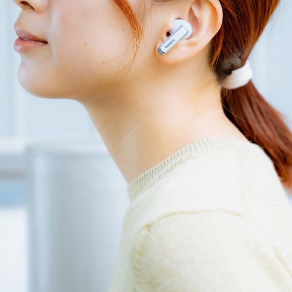 Беспроводные TWS наушники Baseus OS Bowie M2s Pro (A00051801) Moon White | Зображення 1