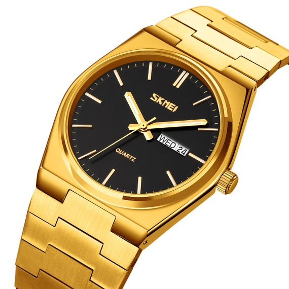 Годинник S2kmei 9288GDBK Gold-Black SALE | Зображення 1