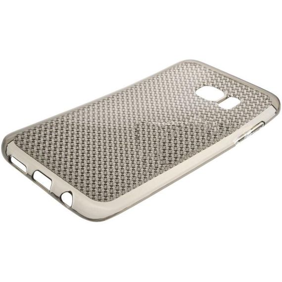 Чехол накладка бампер Primo Lustre для телефона Samsung Galaxy S6 (SM-G920 / G9200 / G9208) - Grey | Зображення 3