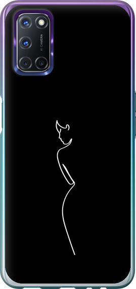 Чехол на Oppo A72 Силуэт1 "4590u-2011-17620"