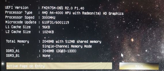 Комплект: Материнська плата ASRock FM2A75M-DGS / AMD A4-4000 (2 ядра по 3.0 - 3.2 GHz) / FM2 / 16 GB DDR3 / AMD Radeon HD 7480D + Кулер б/в | Зображення 1