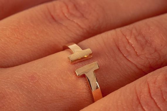 Женское кольцо Tiffany из желтого золота 22 | Зображення 5